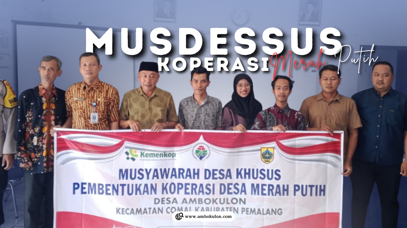 MUSDESSUS Pembentukan Koperasi Merah Putih