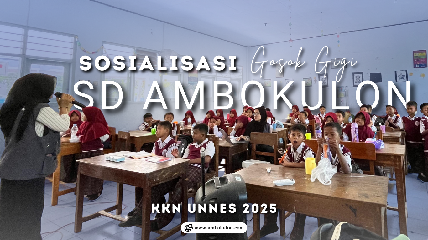 Sosialisasai Gosok Gigi SD Ambokulon